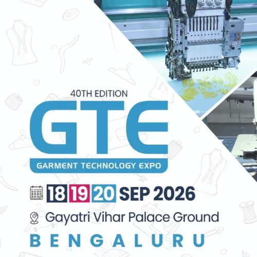 Book Your Space at GTE Garment Technology Expo | Sep 18–20, 2026 | Bengaluru